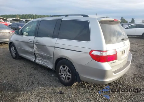 2006 Honda Odyssey Ex-L из США, поврежденный, VIN 5FNRL38666B419098